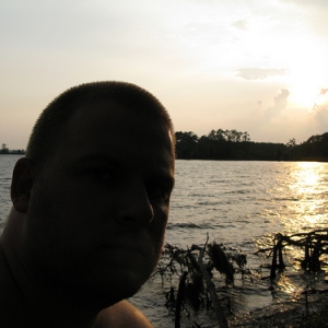 Goose Creek: me and the sunset