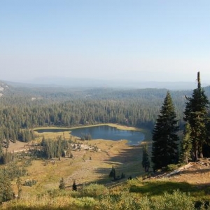 Cold Boiling Lake at Lassen Volcanic National Park