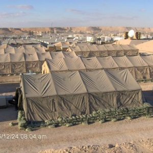 tent city Al Asad 2005