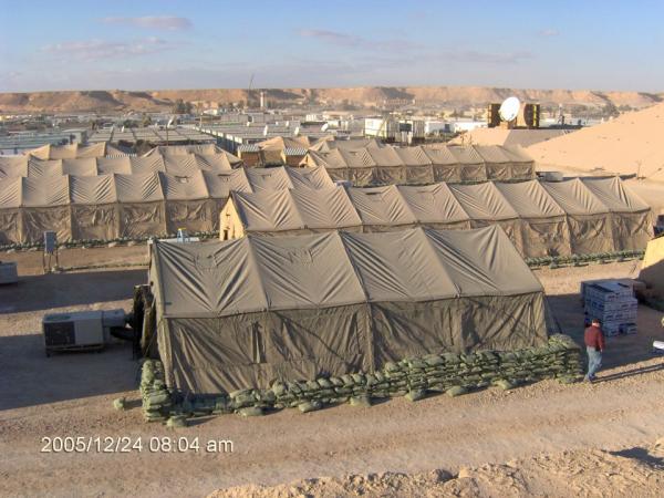 tent city Al Asad 2005