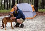 Goose Creek: Me, the dog, the tent