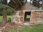 Bob's cabin on Copper Mountain built in 1890