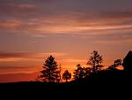 sunset as seen from the Grand Canyon Lodge 2009